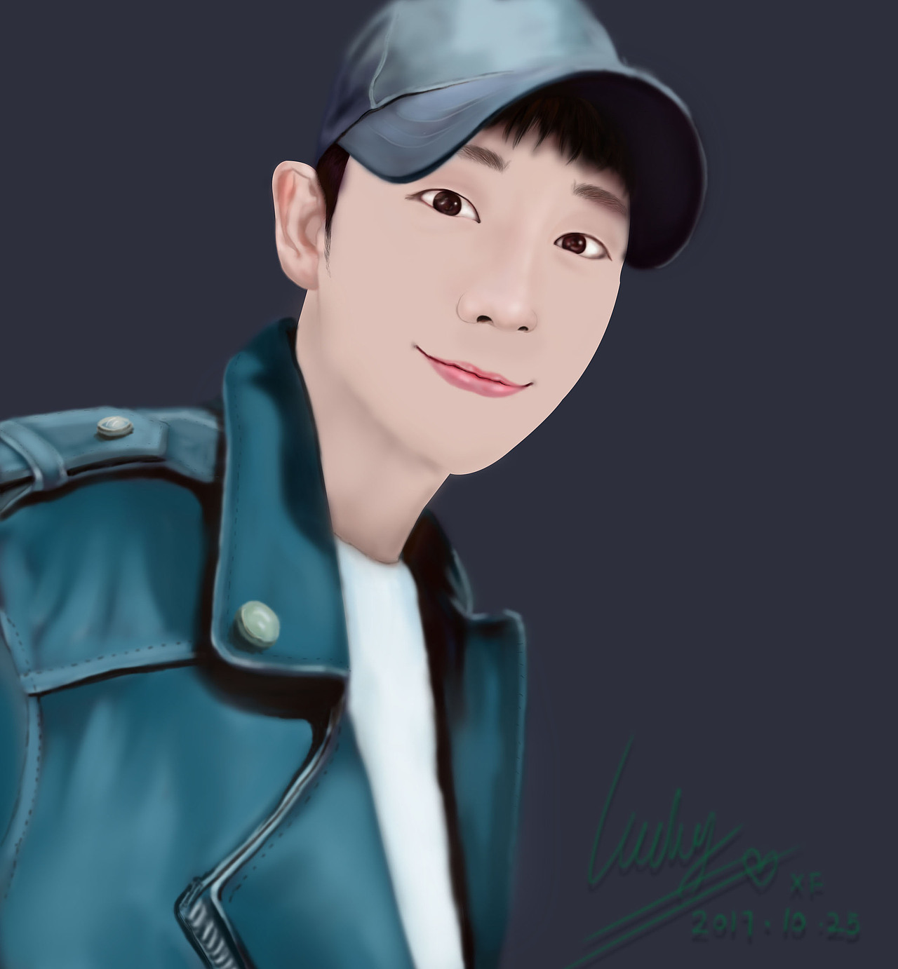 明星 插画 手绘 美术 色彩