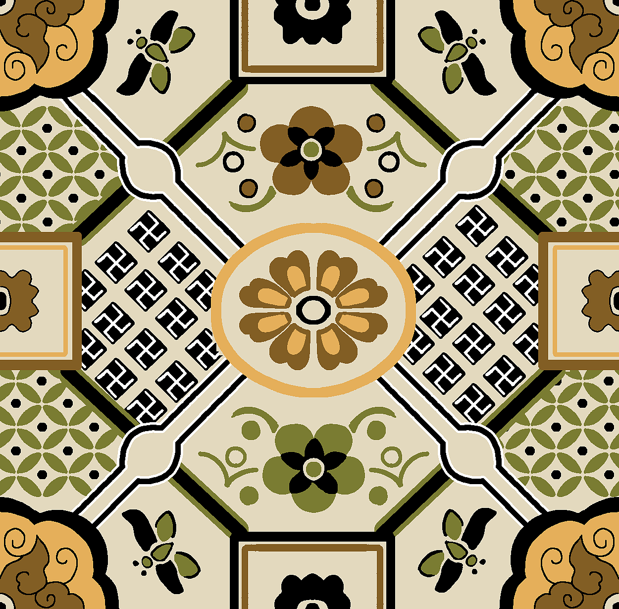 纹样设计|平面|图案|方姑娘_原创作品-站酷(zcool)