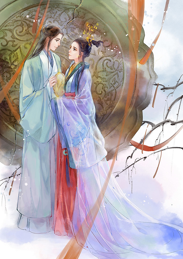 古風(fēng)插畫(huà)（圖ZMjk0NjkzMjYw） - 商業(yè)插畫(huà) - 站酷設(shè)計(jì)師仲青原創(chuàng)素材 - 站酷ZCOOL