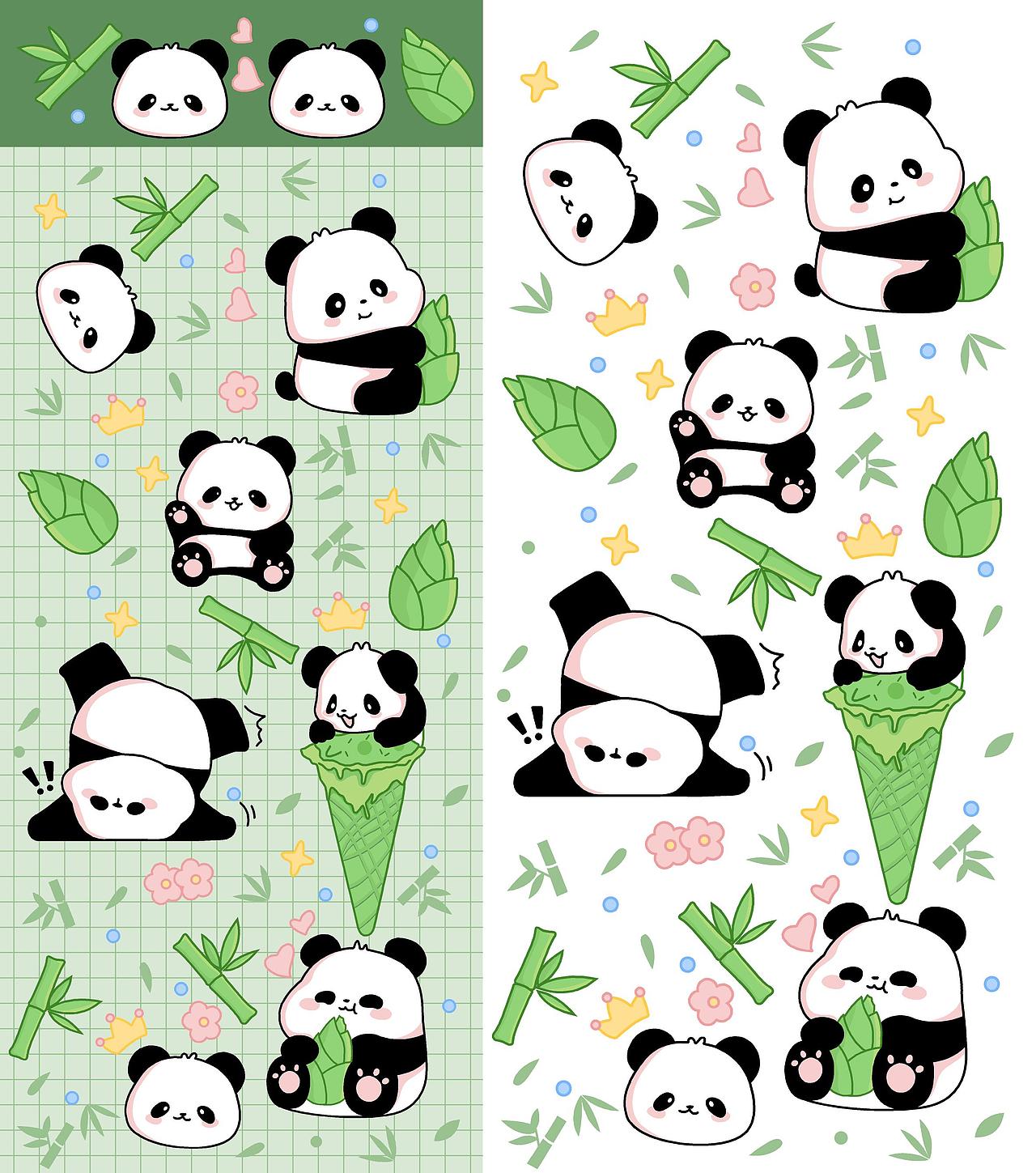 超可愛(ài)小動(dòng)物咕卡貼紙集合（圖ZMzY1OTA3NzYw） - 兒童插畫(huà) - 站酷設(shè)計(jì)師橙子碎碎念原創(chuàng)素材 - 站酷ZCOOL