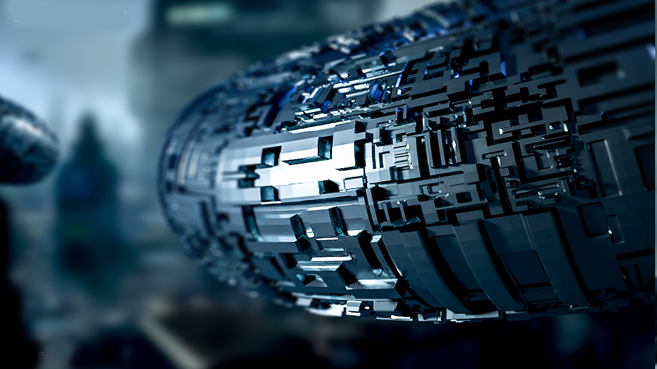 scifiobjects未来科技机械体概念制作