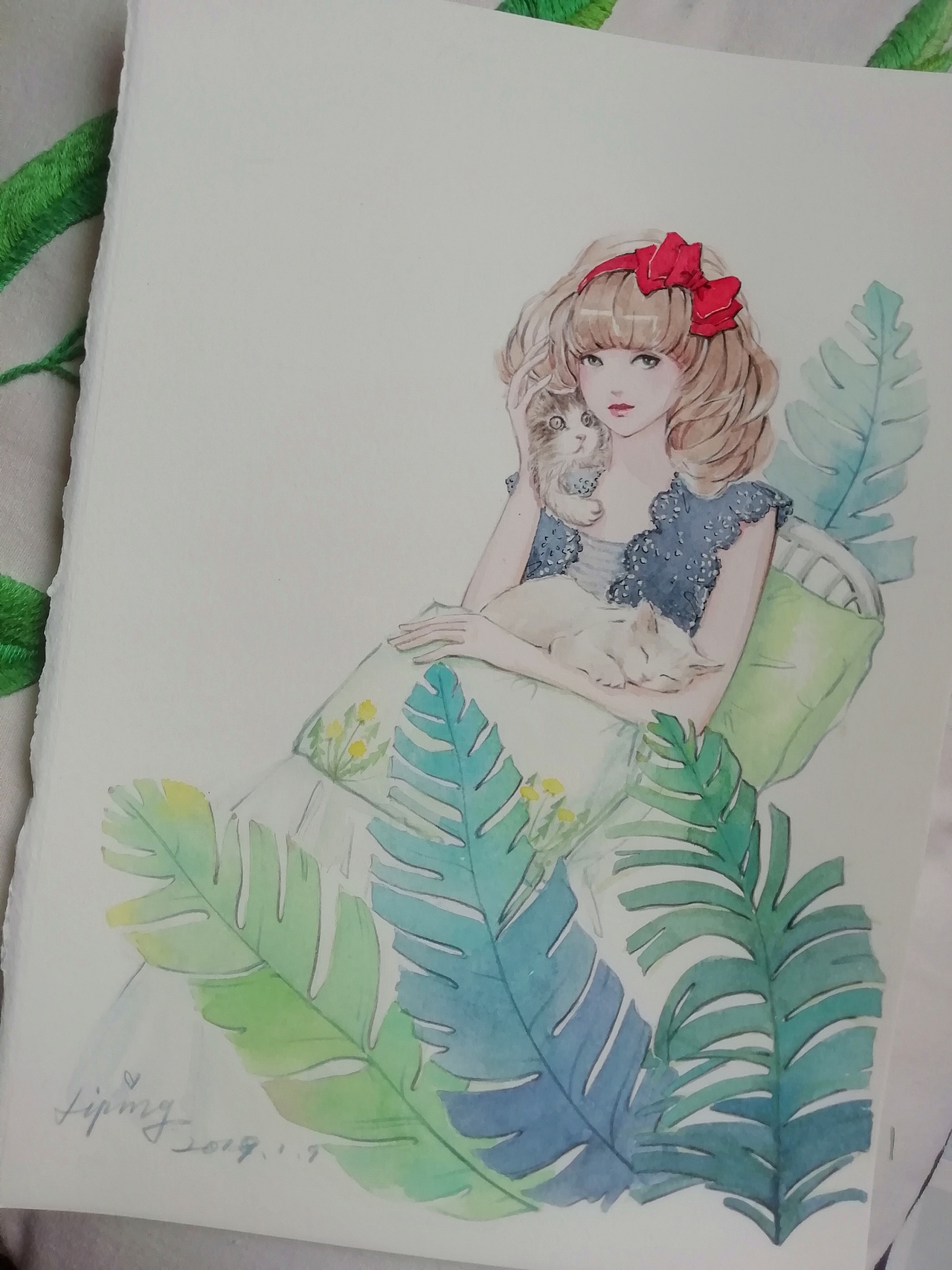 水彩插画习作（图ZMTQyMDYyMDE2） - 创作习作 - 站酷设计师月修罗F原创素材 - 站酷ZCOOL