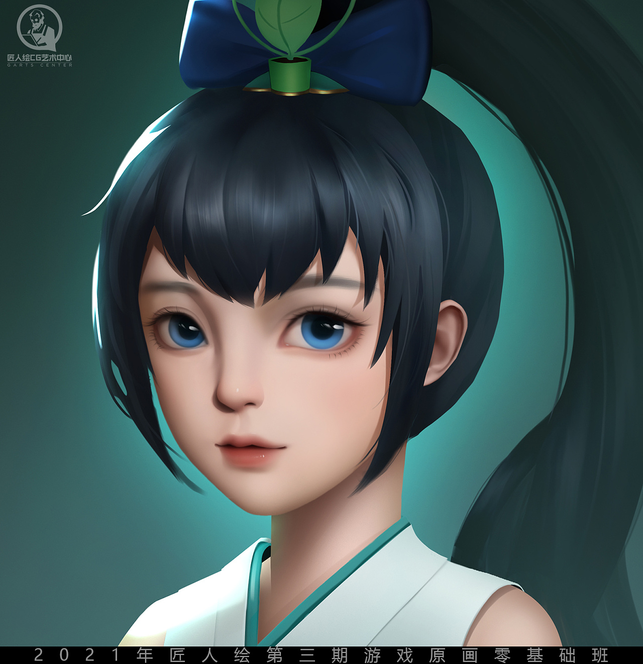 【匠人绘】零基础班第3期学生女性头像作业节选vol.