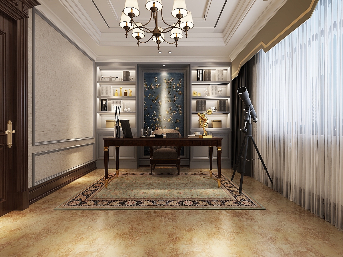 陈超设计----三楼书房