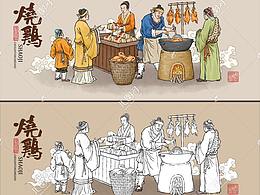 烧鸡烧烤肉制品