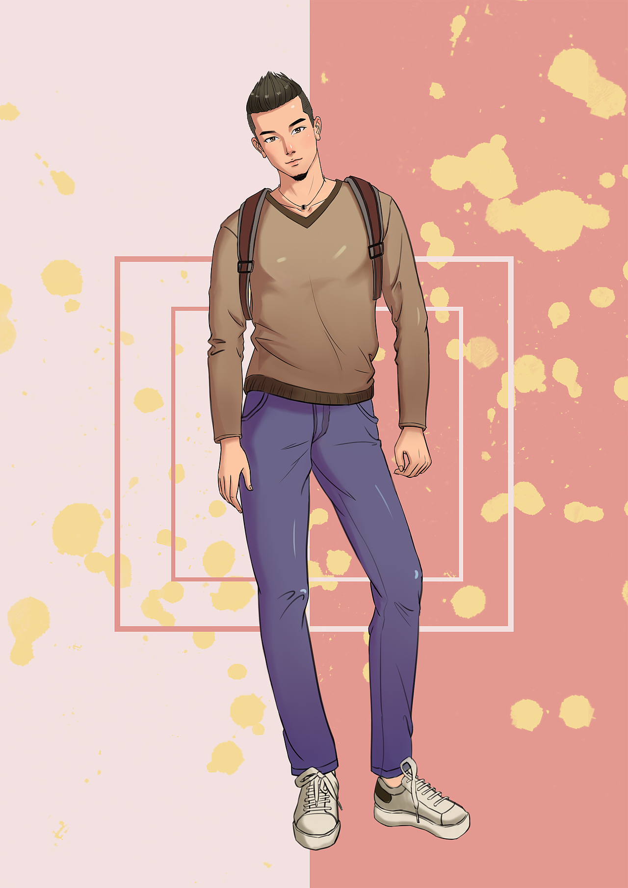 京之路（图ZMjA3MTI0ODg4） - 商业插画 - 站酷设计师是崇崇啊原创素材 - 站酷ZCOOL