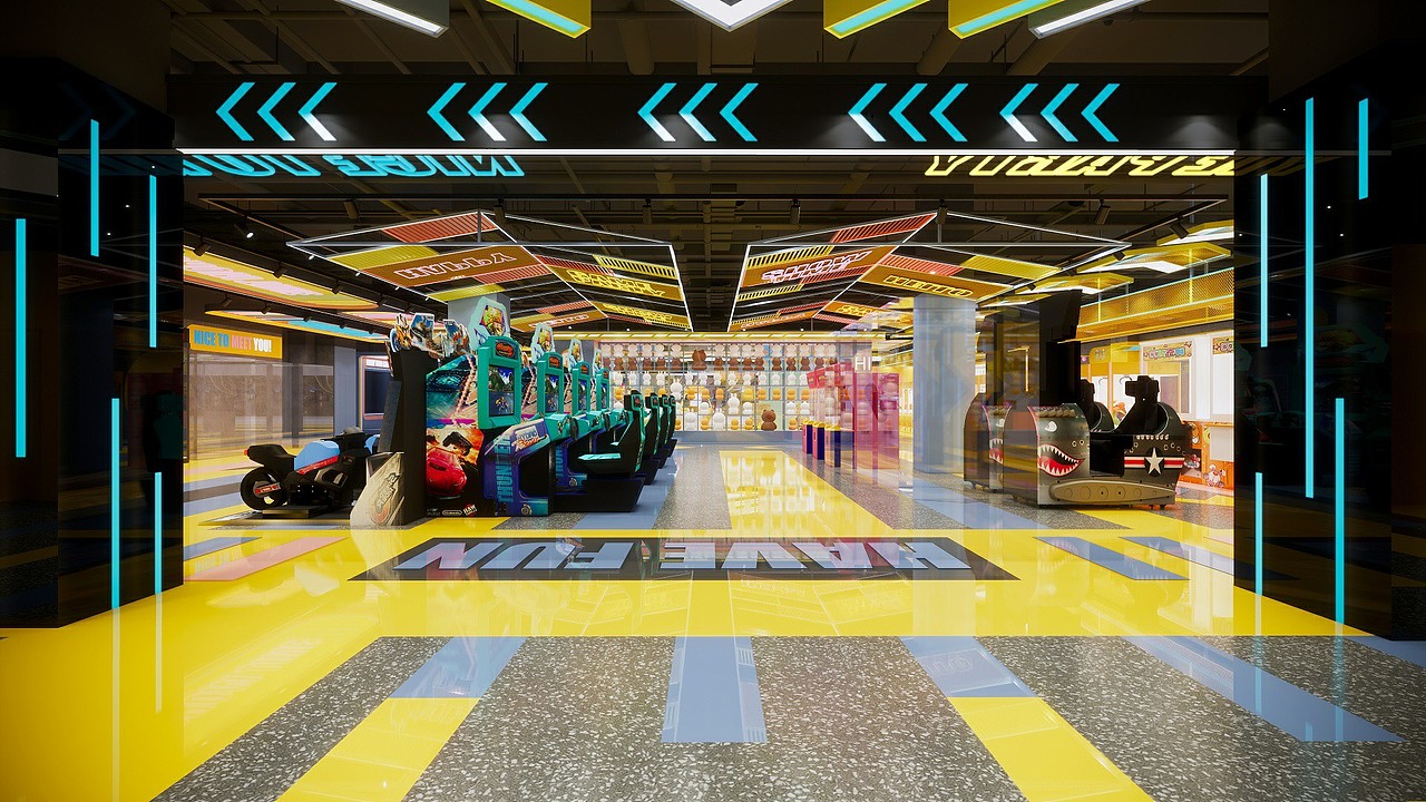 宿州电玩城设计--棱镜设计（图ZMjY4MjEwMjc2） - 商业空间设计 - 站酷设计师棱镜设计原创素材 - 站酷ZCOOL