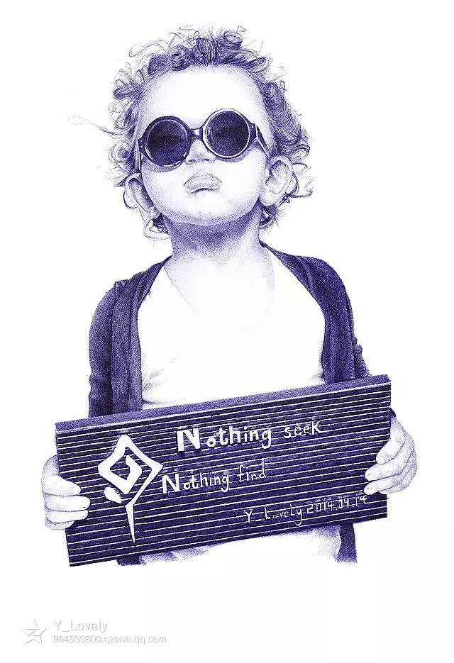 Y_Lovely 写实 绘老虎步骤纯彩色圆珠笔 狰 2014.12.25 雨天 毕（图ZMjMxNTc3NjQ=） - 绘画 - 站酷设计师Y_Lovely原创素材 - 站酷ZCOOL