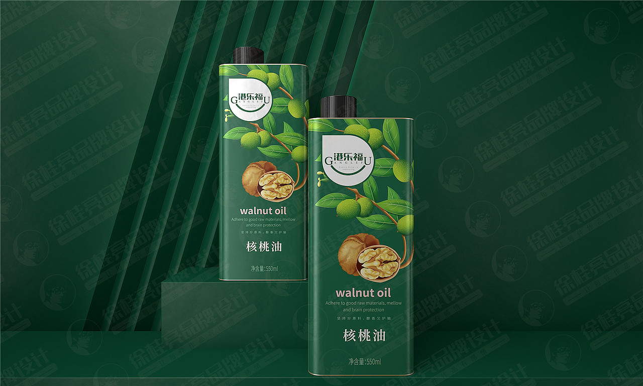 港乐福核桃油香油——徐桂亮品牌设计！（图ZMjMzOTU0Nzg0） - 品牌 - 站酷设计师徐桂亮品牌设计原创素材 - 站酷ZCOOL