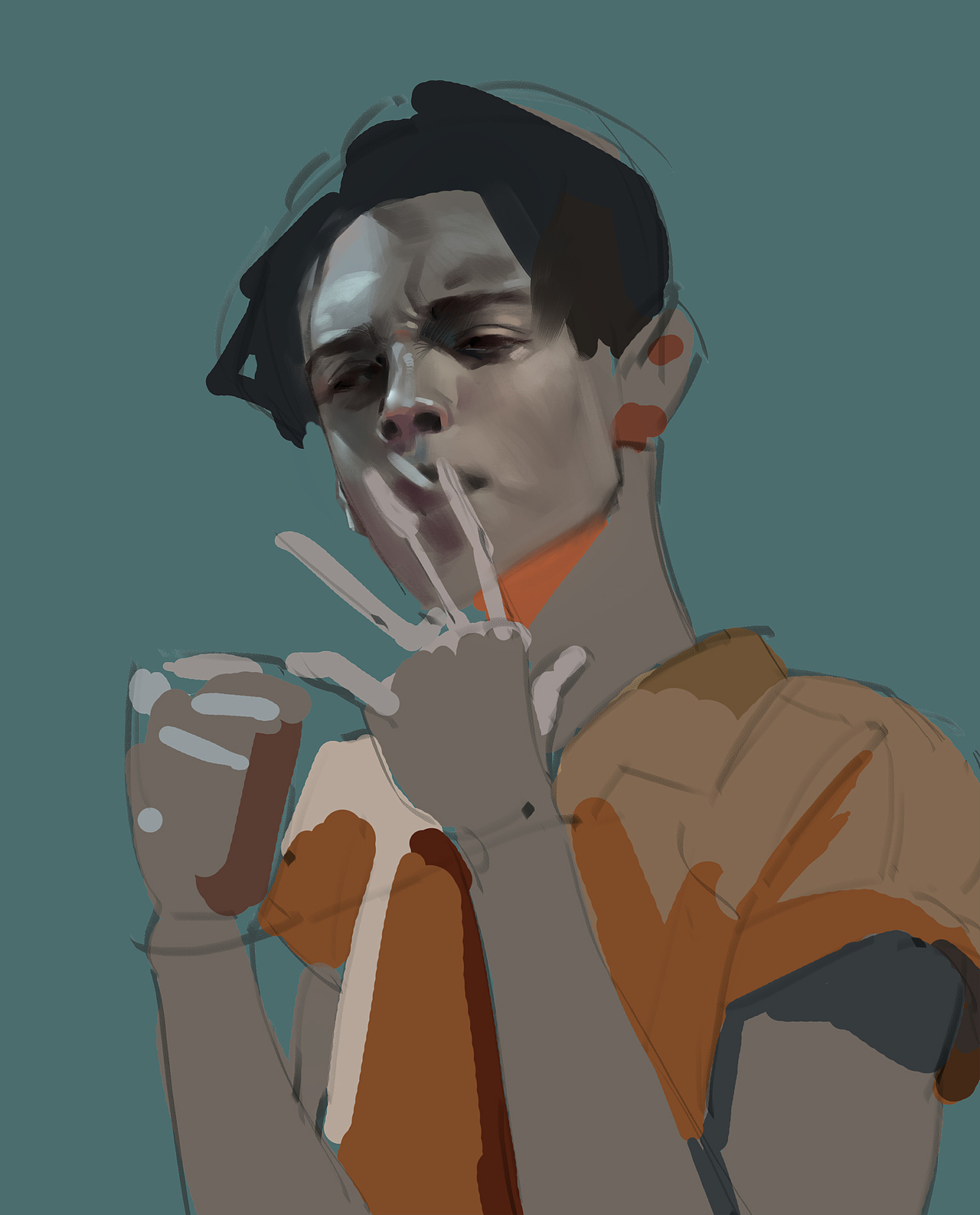 雅痞,还是很帅的