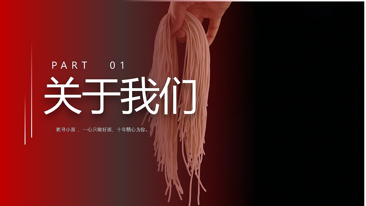 PPT商业合作案例（二）乾寻小面招商加盟PPT（图ZMjY3ODM1NjY0） - PPT/Keynote - 站酷设计师AKPPT设计原创素材 - 站酷ZCOOL