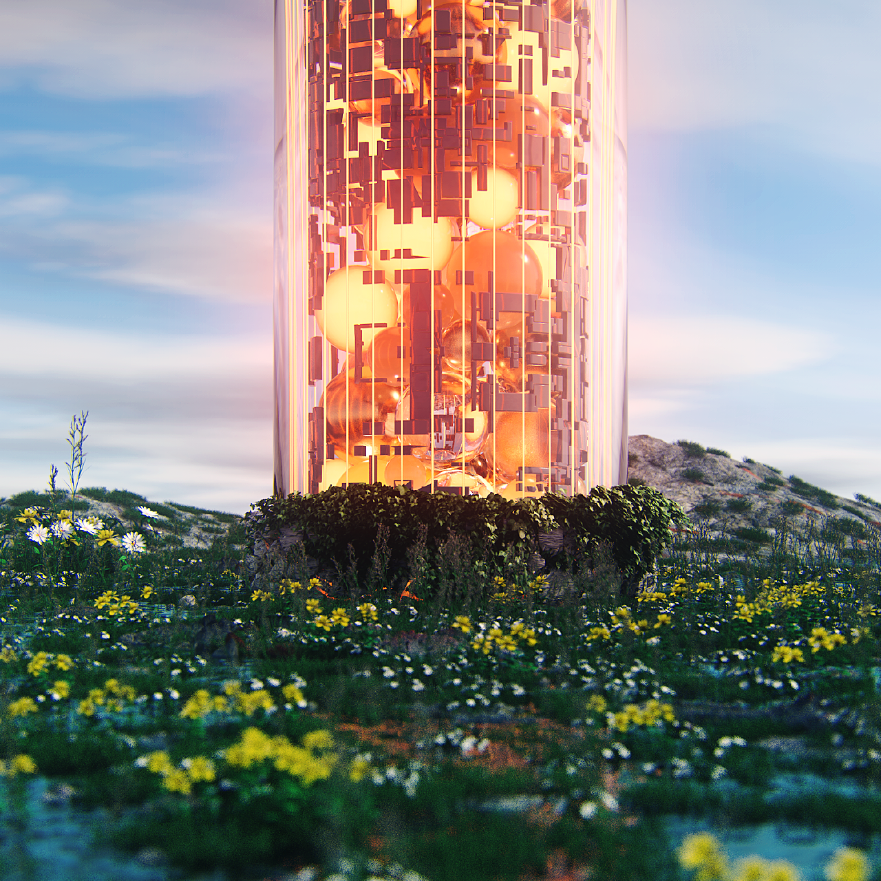 C4D_everydays render-- April 2017