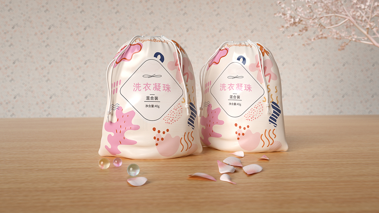 《orginalbeauty》洗衣凝珠包装设计
