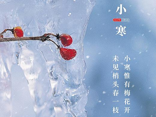 小寒海报（个人主页-ZNTcyNTE1NTI=） - 海报 - 站酷设计师落笔予伱i原创素材 - 站酷ZCOOL