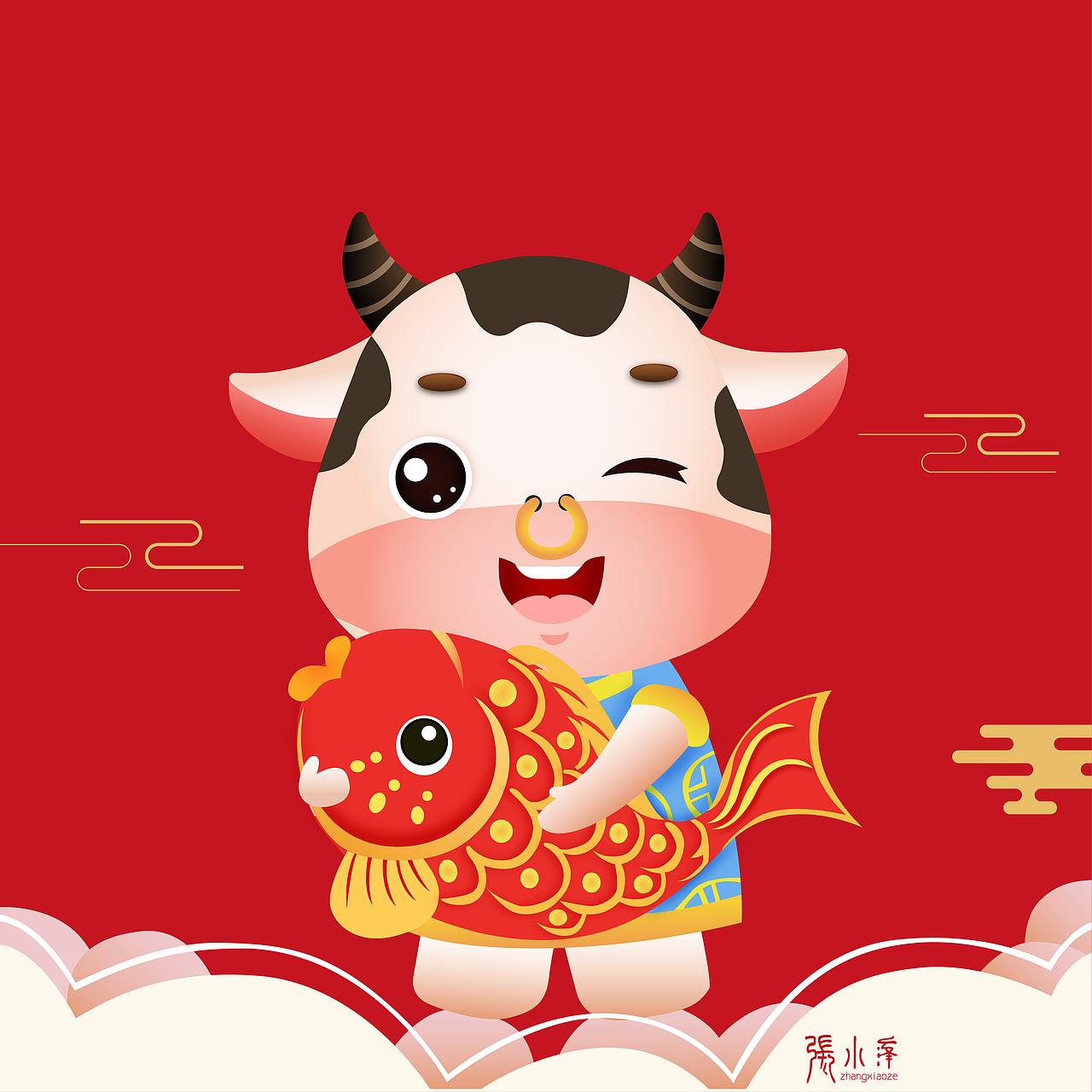 牛牛（图ZMjYyMjIwMTAw） - 创作习作 - 站酷设计师ZHU啊原创素材 - 站酷ZCOOL