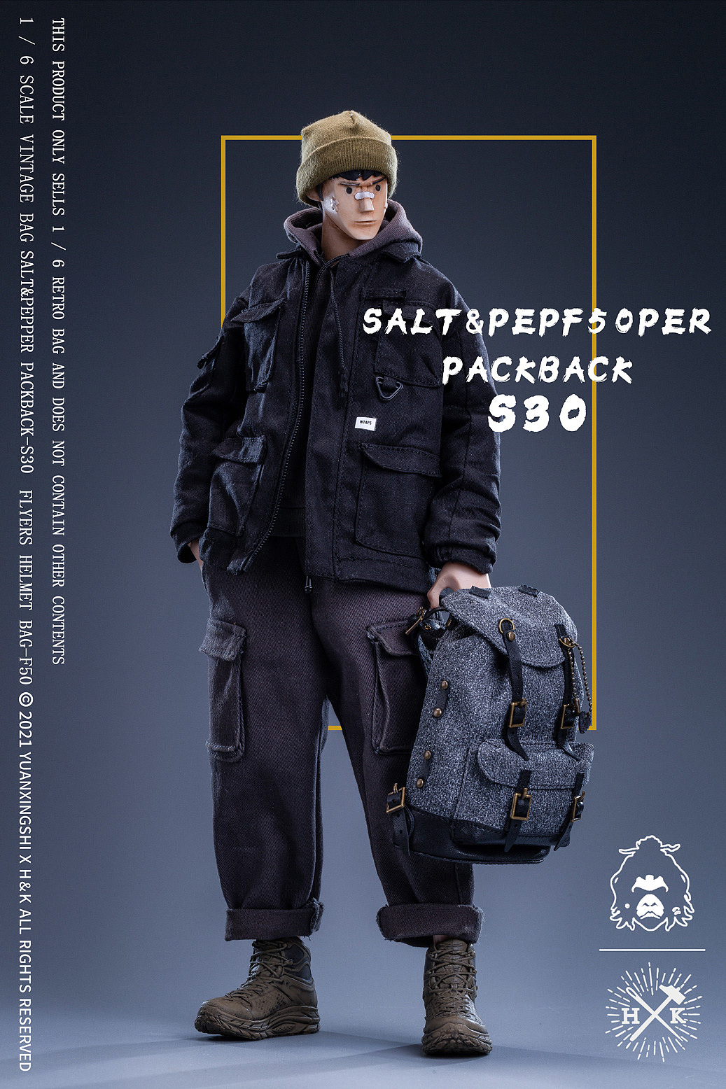 猿行師:聚潮系列单品背包--S30复古双肩包&F50头盔包(图ZMjY5MDUyOTQw) - 手办/模玩 - 站酷设计师猿行師原创素材 - 站酷ZCOOL