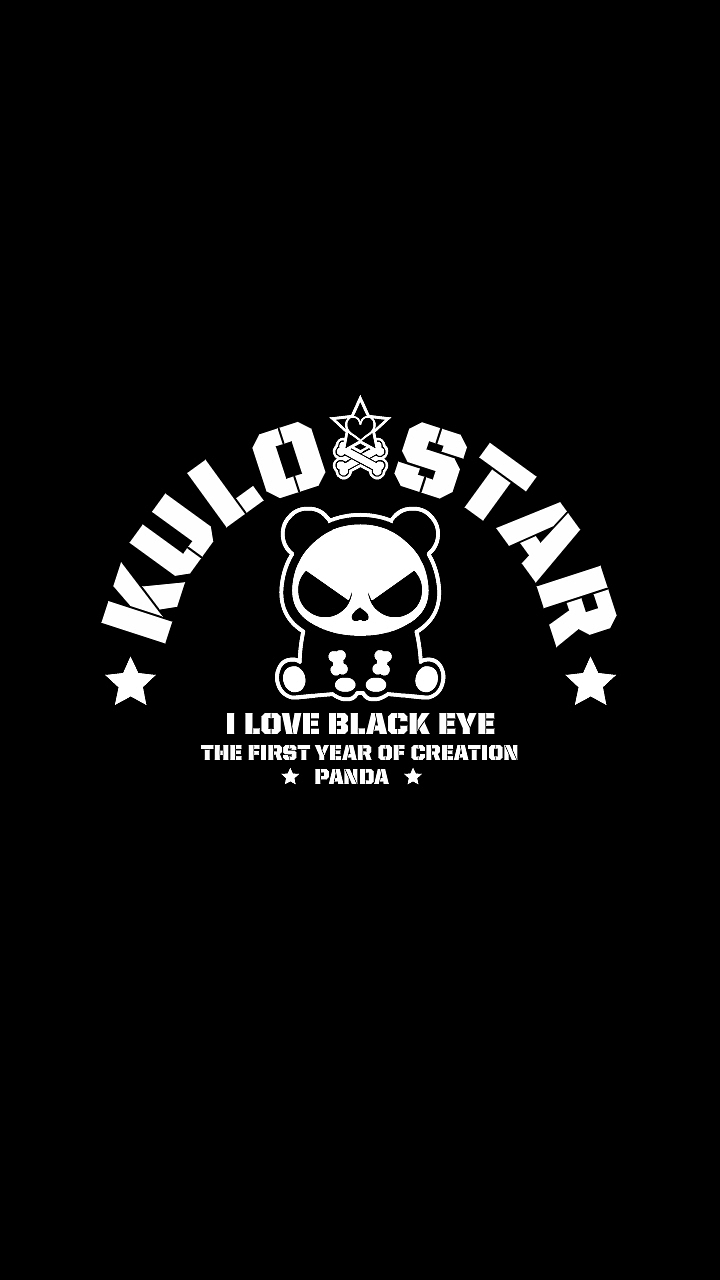 HI BLACK EYE(KULO STAR)潮牌熊猫系列插画（图ZMjYxODA0MTAw） - 商业插画 - 站酷设计师Z42750135原创素材 - 站酷ZCOOL