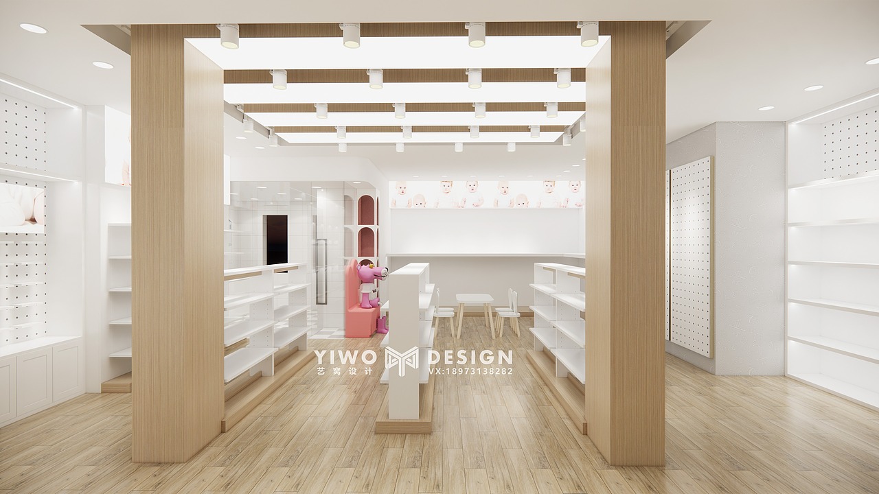 好孩子母婴店面设计（图ZMjY5ODYwNzU2） - 商业空间设计 - 站酷设计师艺窝设计原创素材 - 站酷ZCOOL