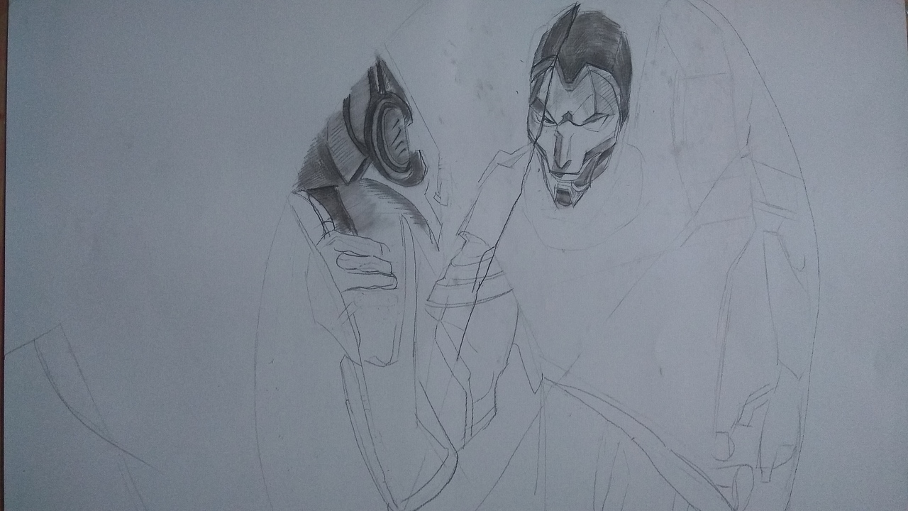 素描-戏命师-烬