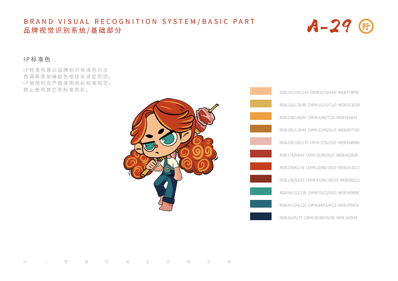 炸一野餐饮VI手册（图ZMzA2NjgxMDAw） - 品牌 - 站酷设计师snow315原创素材 - 站酷ZCOOL