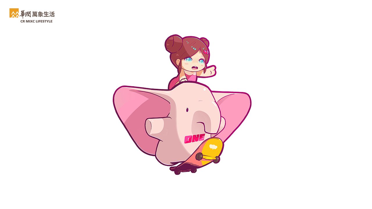 华润万象生活IP设计大赛-我们一起成长（图ZMzI1NjkxNzE2） - IP形象 - 站酷设计师Super_Fish原创素材 - 站酷ZCOOL