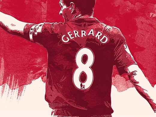 杰拉德退役海报