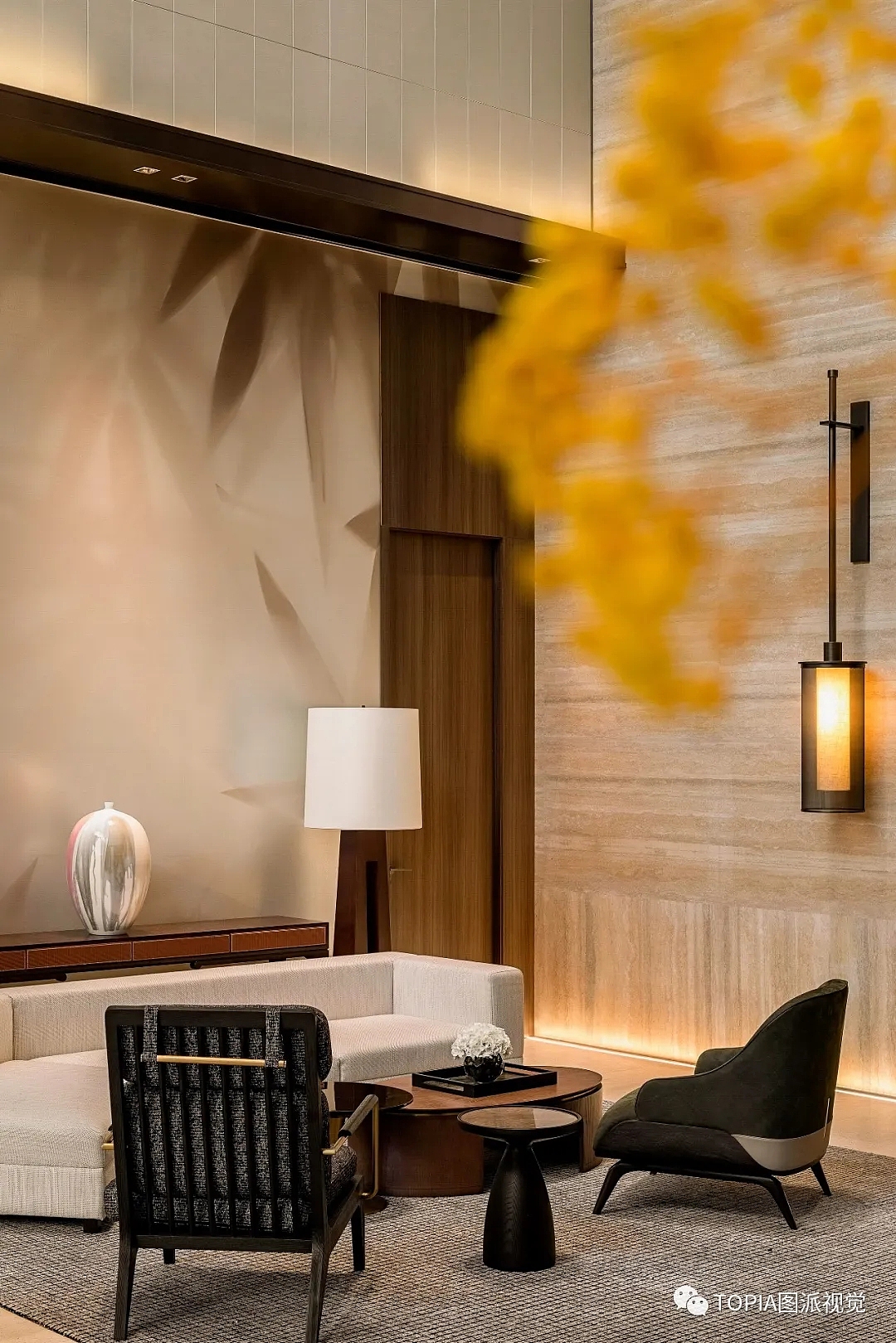 图派视觉 | 集艾设计 x CCD · 半城山水，缭清音（图ZMzA2MjE2MDQw） - 商业空间设计 - 站酷设计师TOPIA图派视觉原创素材 - 站酷ZCOOL