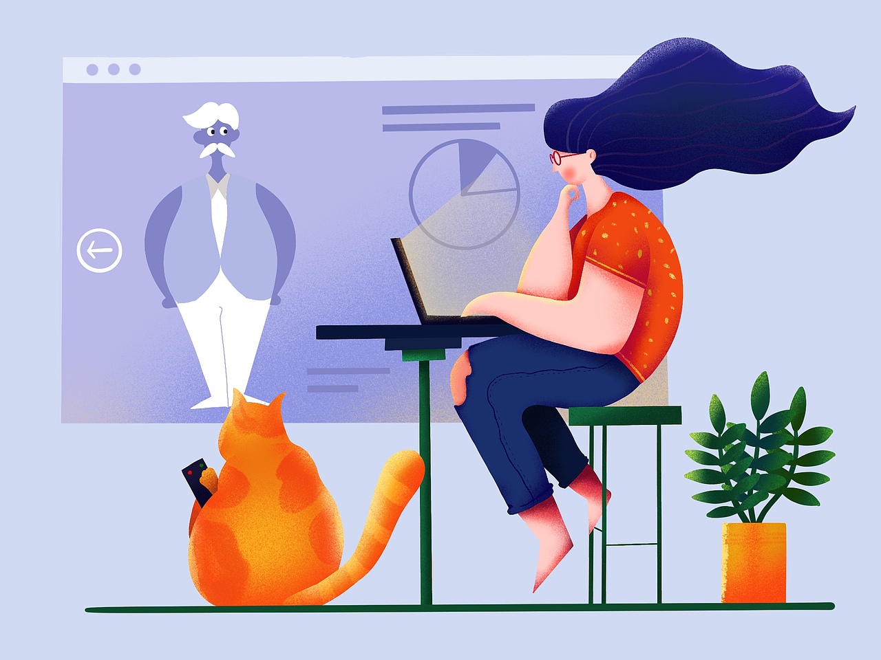 第二期插画练习（图ZMTg3NzQ5NTUy） - 创作习作 - 站酷设计师设计师正方形原创素材 - 站酷ZCOOL