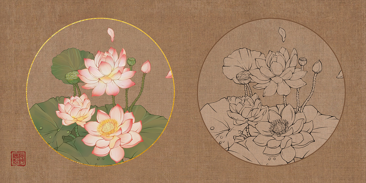 古风插画【晚风集】系列一（图ZMzY2NjEyODIw） - 商业插画 - 站酷设计师施野_原创素材 - 站酷ZCOOL