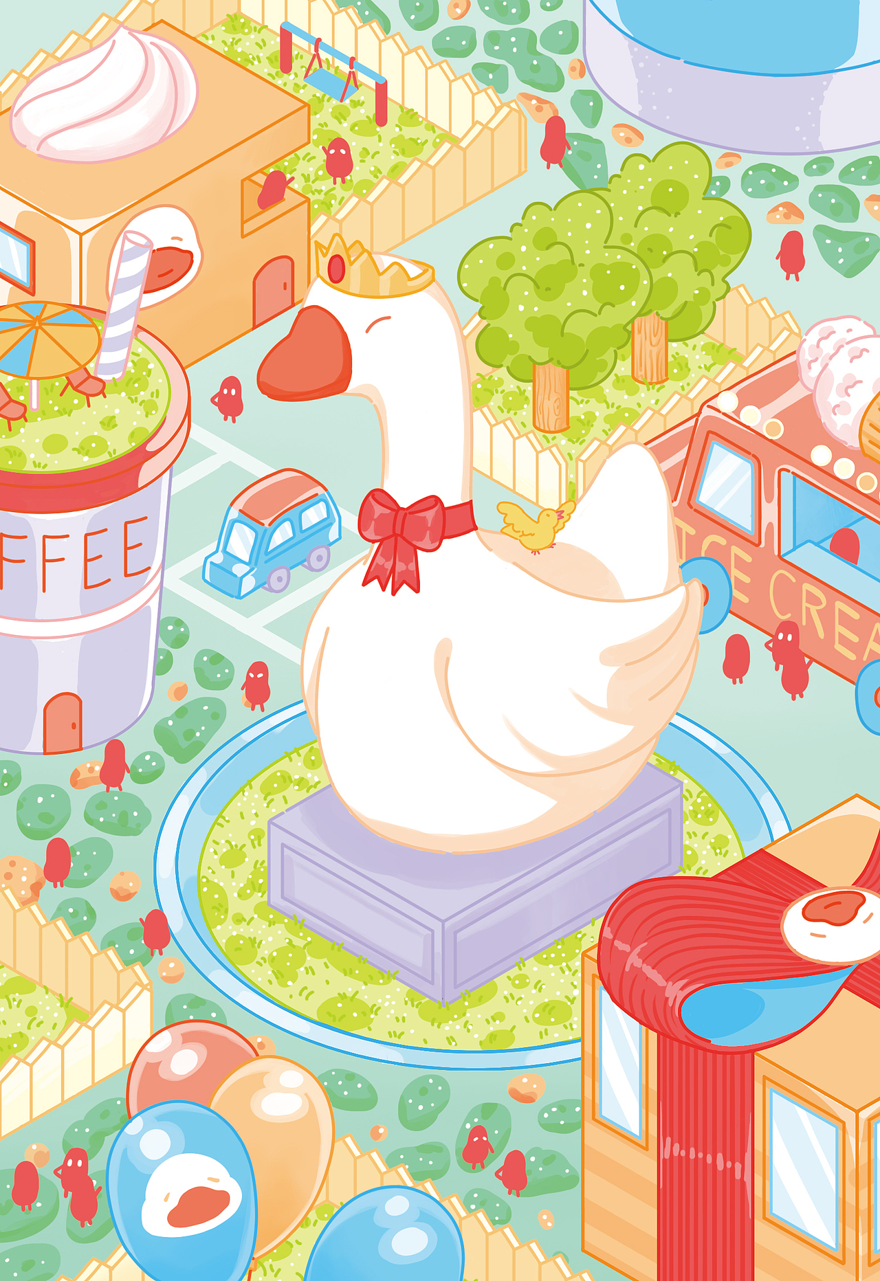 2020-2021插画作品（图ZMzM5ODg3ODky） - 商业插画 - 站酷设计师镜从余原创素材 - 站酷ZCOOL