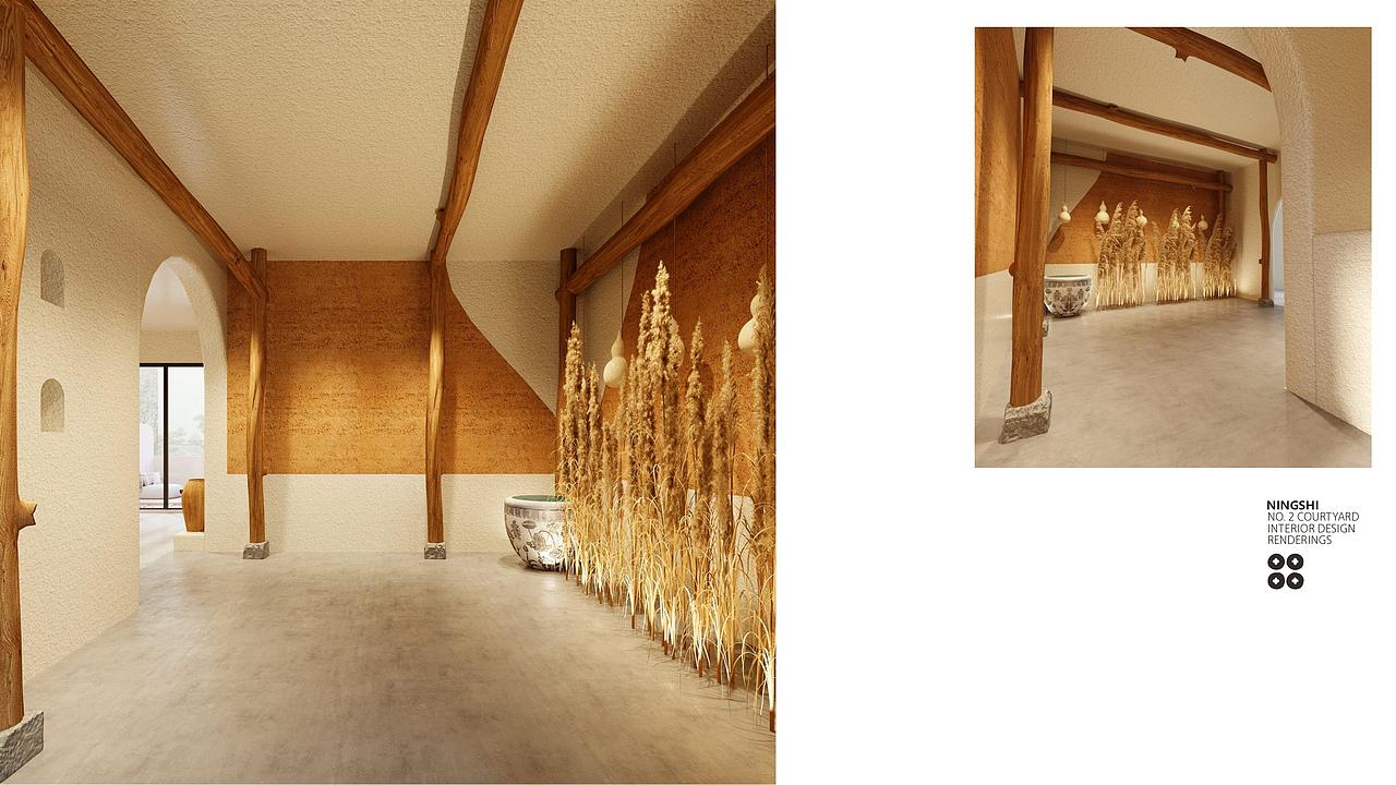 民宿 | 宁柿 · 廖峪谷 | 一号院 | 匠客商业空间设计（图ZMjk5MzAyNjQw） - 商业空间设计 - 站酷设计师设计大刘原创素材 - 站酷ZCOOL