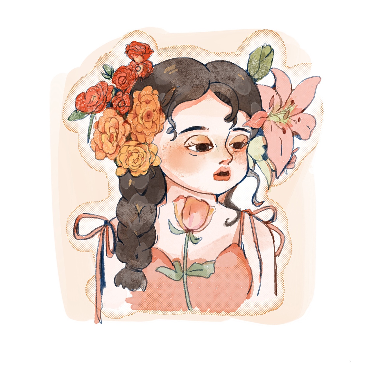 速寫練習(xí)上色線條練習(xí)（圖ZMzQxMDQyNTQ0） - 兒童插畫 - 站酷設(shè)計(jì)師G二古是只小兔嘰原創(chuàng)素材 - 站酷ZCOOL