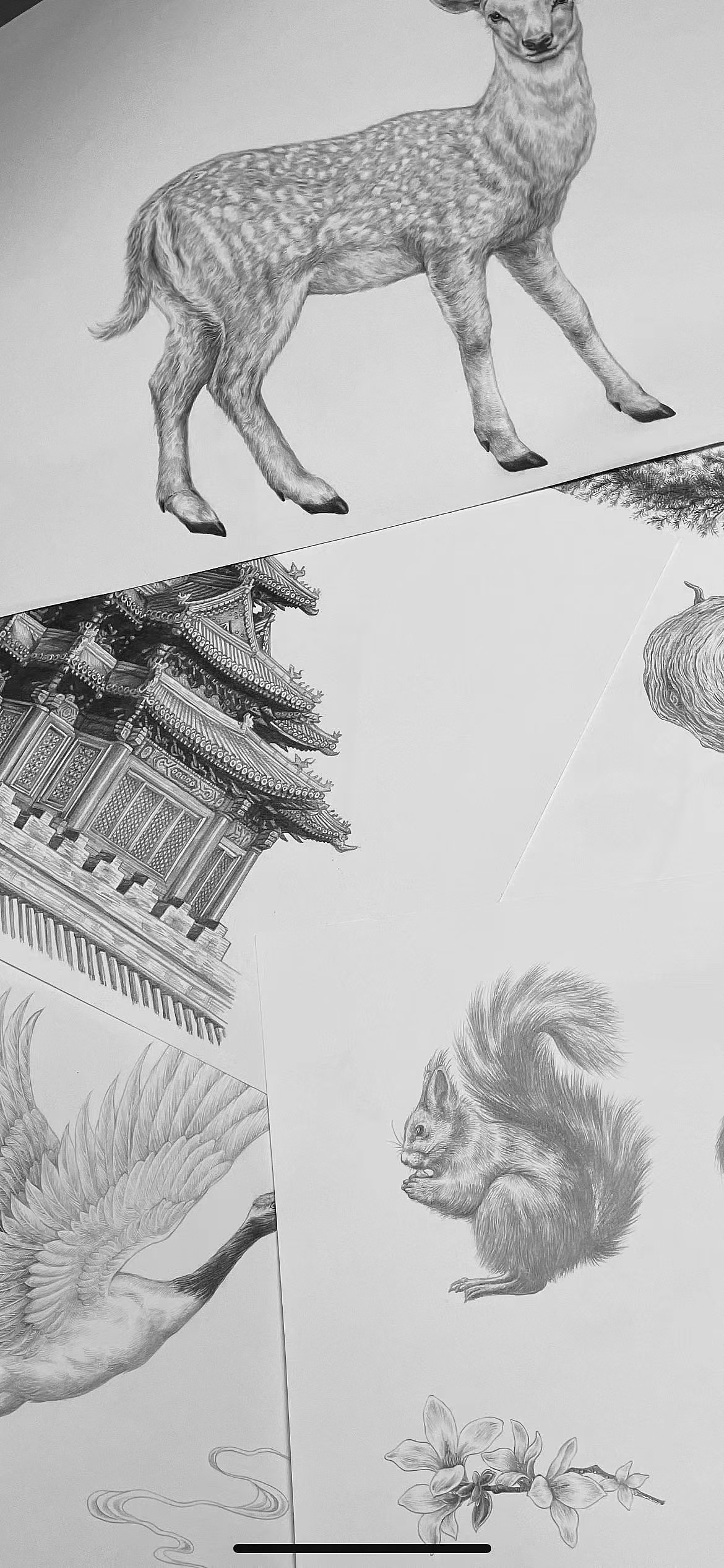 为“宫廷文化”绘制的素描风插画（图ZMzIxNTU0ODM2） - 商业插画 - 站酷设计师傅淳强画者之旅原创素材 - 站酷ZCOOL