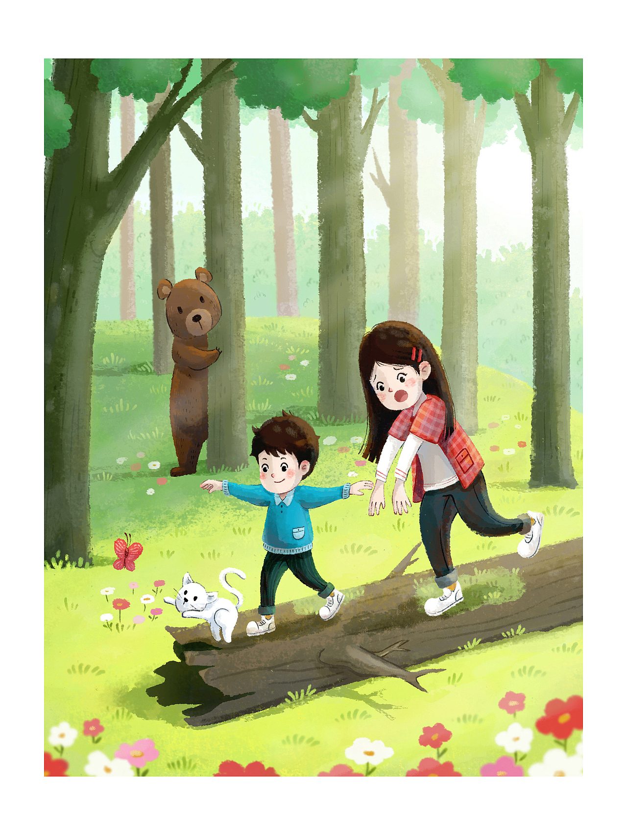 儿插场景课程小结（图ZMzAwMzg4NzAw） - 儿童插画 - 站酷设计师画画的Fancy原创素材 - 站酷ZCOOL