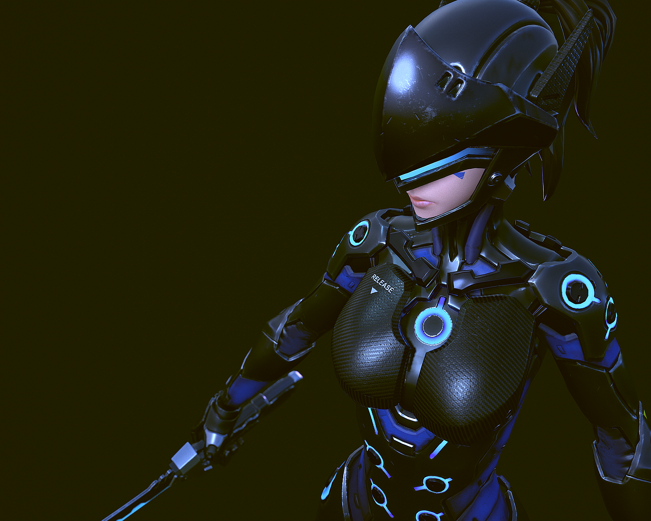 源氏女版建模练习