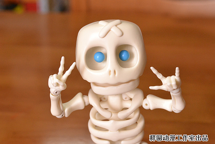 古罗guluo 骷髅可动玩偶【gk件白模】|手工艺|手办/模玩|敬请原谅