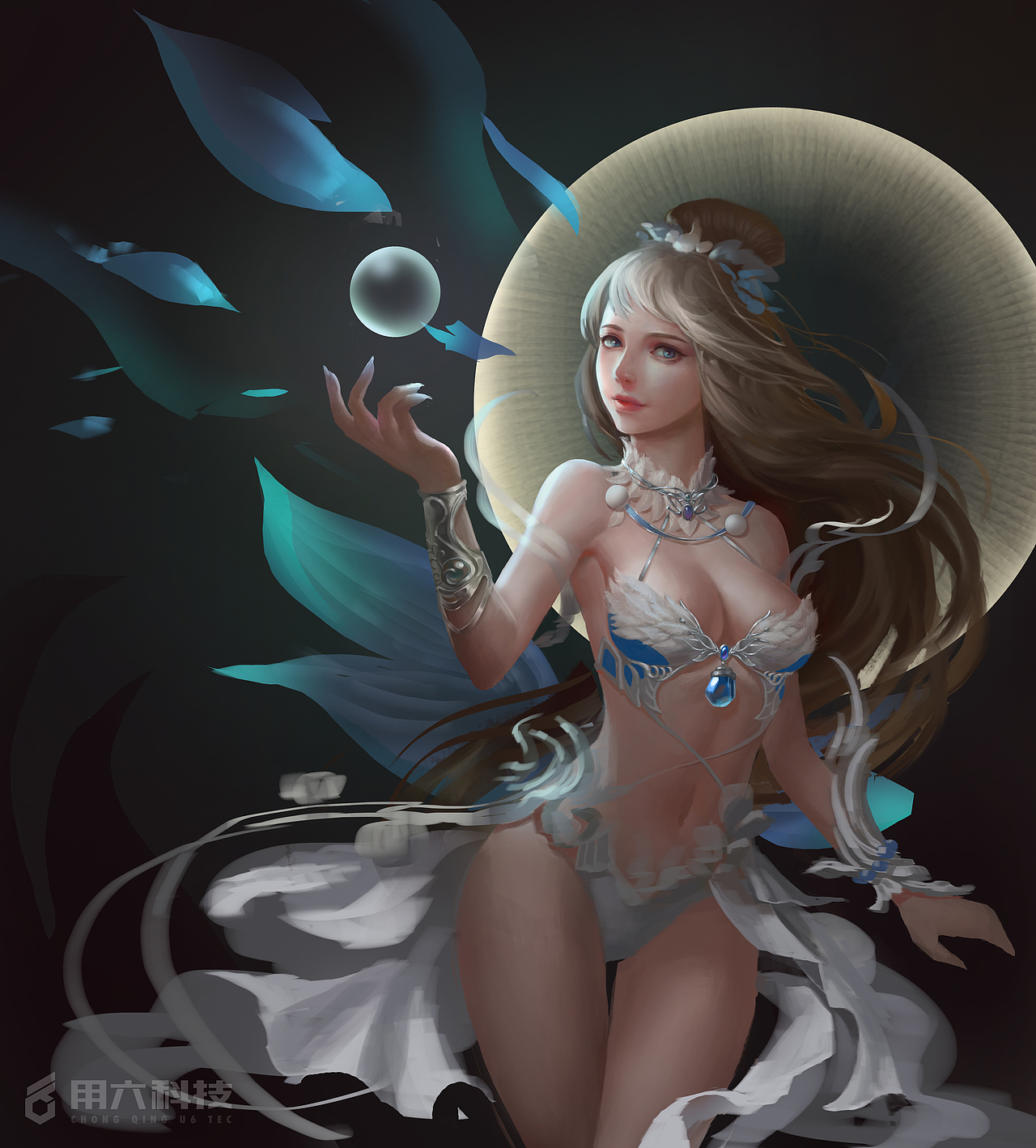 原创插画《木藤》步骤图