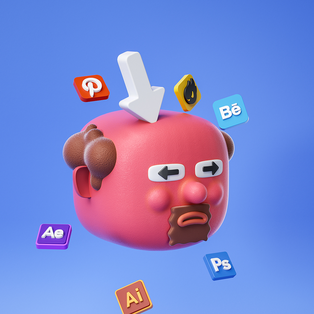 2021下半年作品选集（图ZMjgzMjk0OTQw） - 其他三维 - 站酷设计师FUKUROchina原创素材 - 站酷ZCOOL