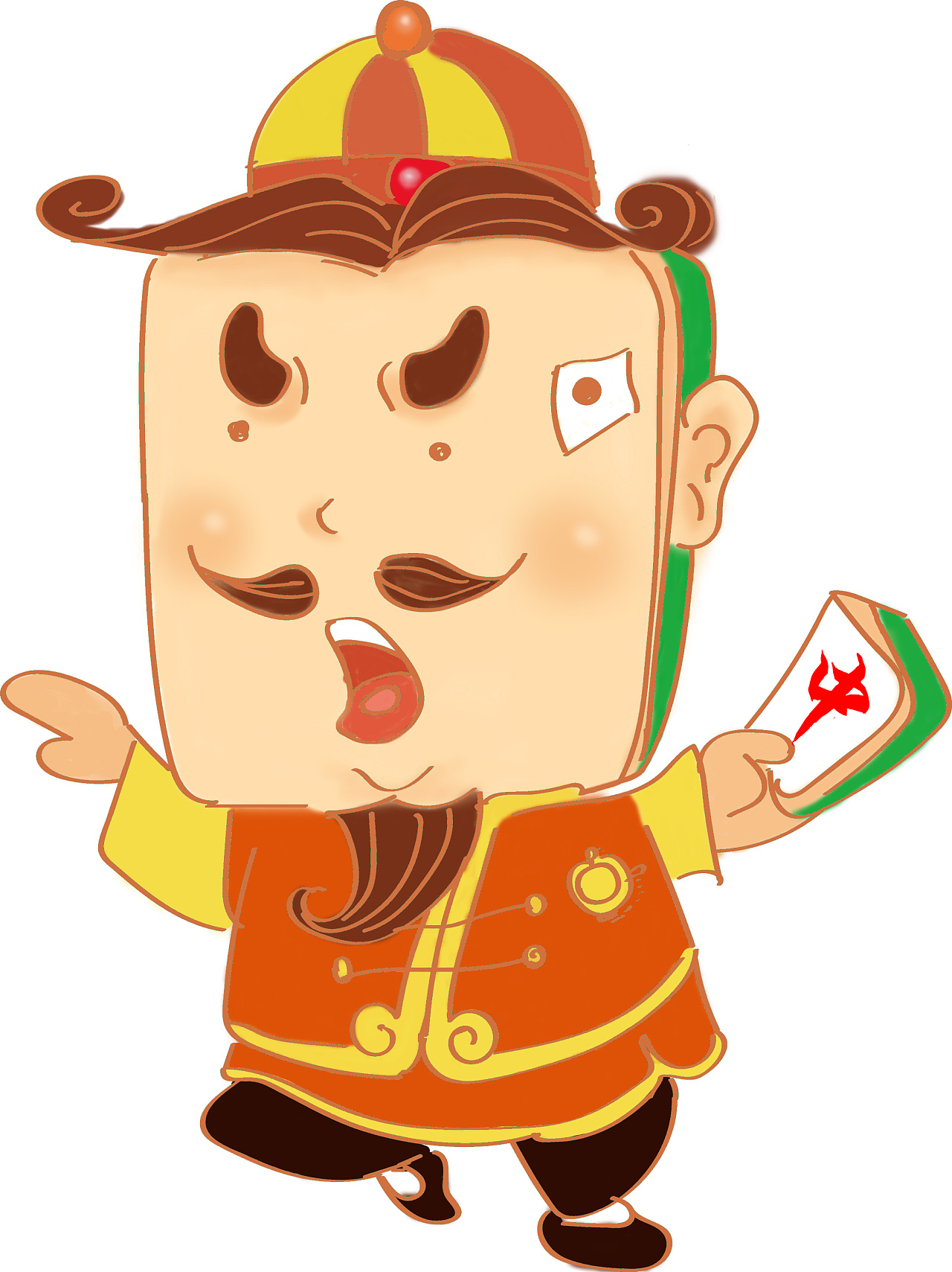 麻将游戏——吉祥物|平面|ip形象|飞狐月 - 原创作品 - 站酷 (zcool)