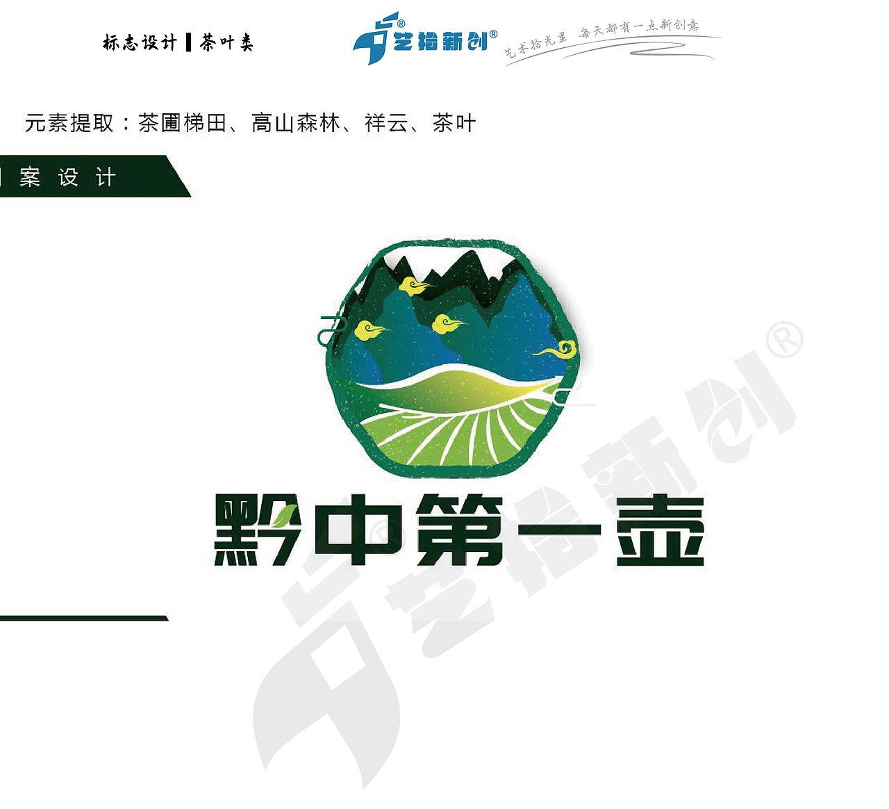标志设计——茶叶类