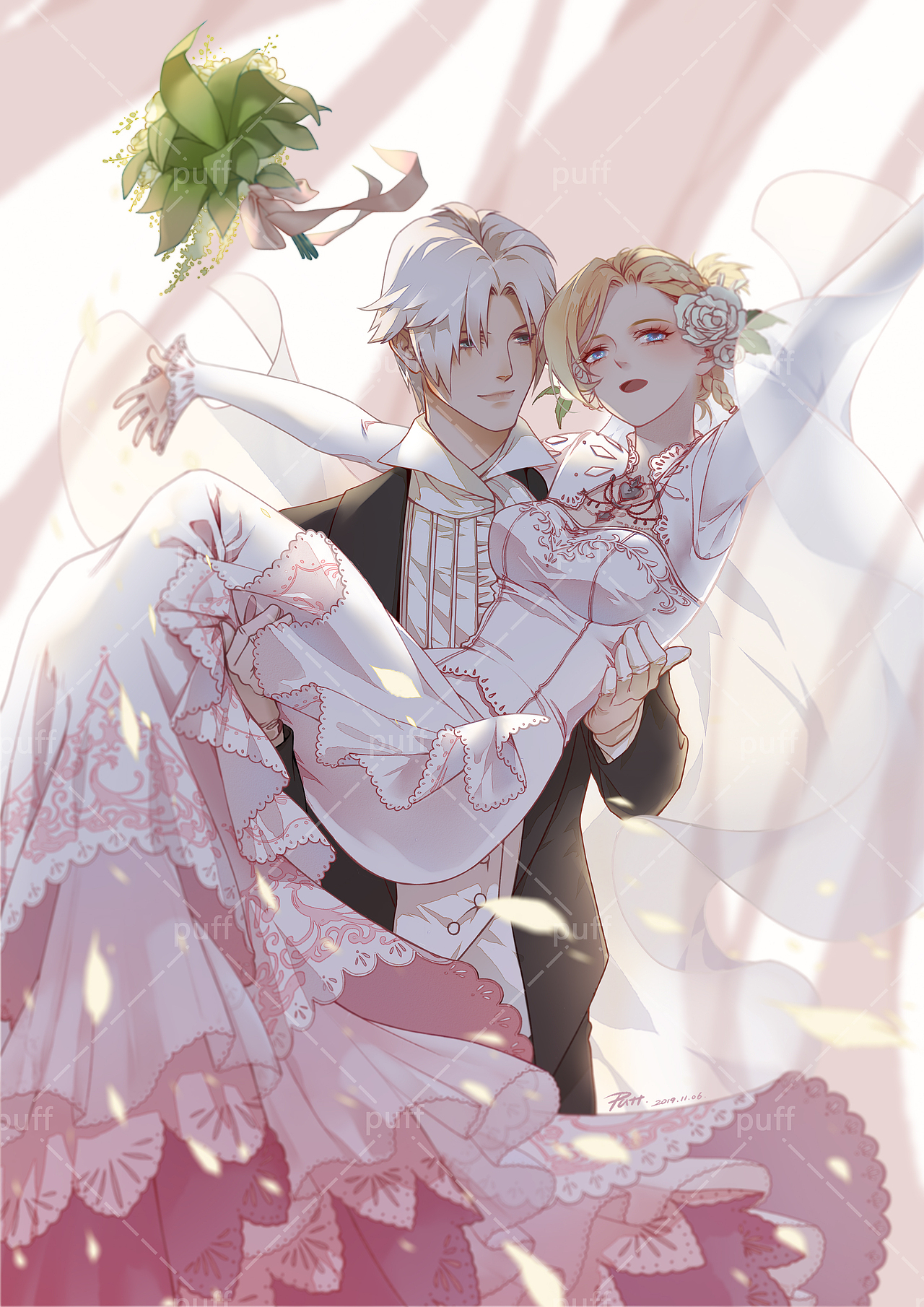 FF14同人｜板绘（图ZMjc3NjY0Njcy） - 创作习作 - 站酷设计师Puffpupu原创素材 - 站酷ZCOOL