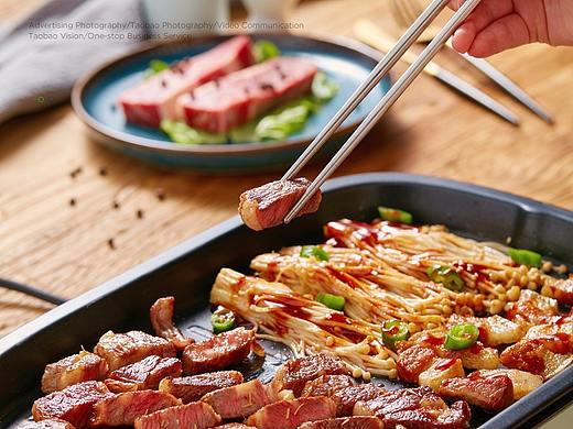 小熊电烧烤炉场景图片