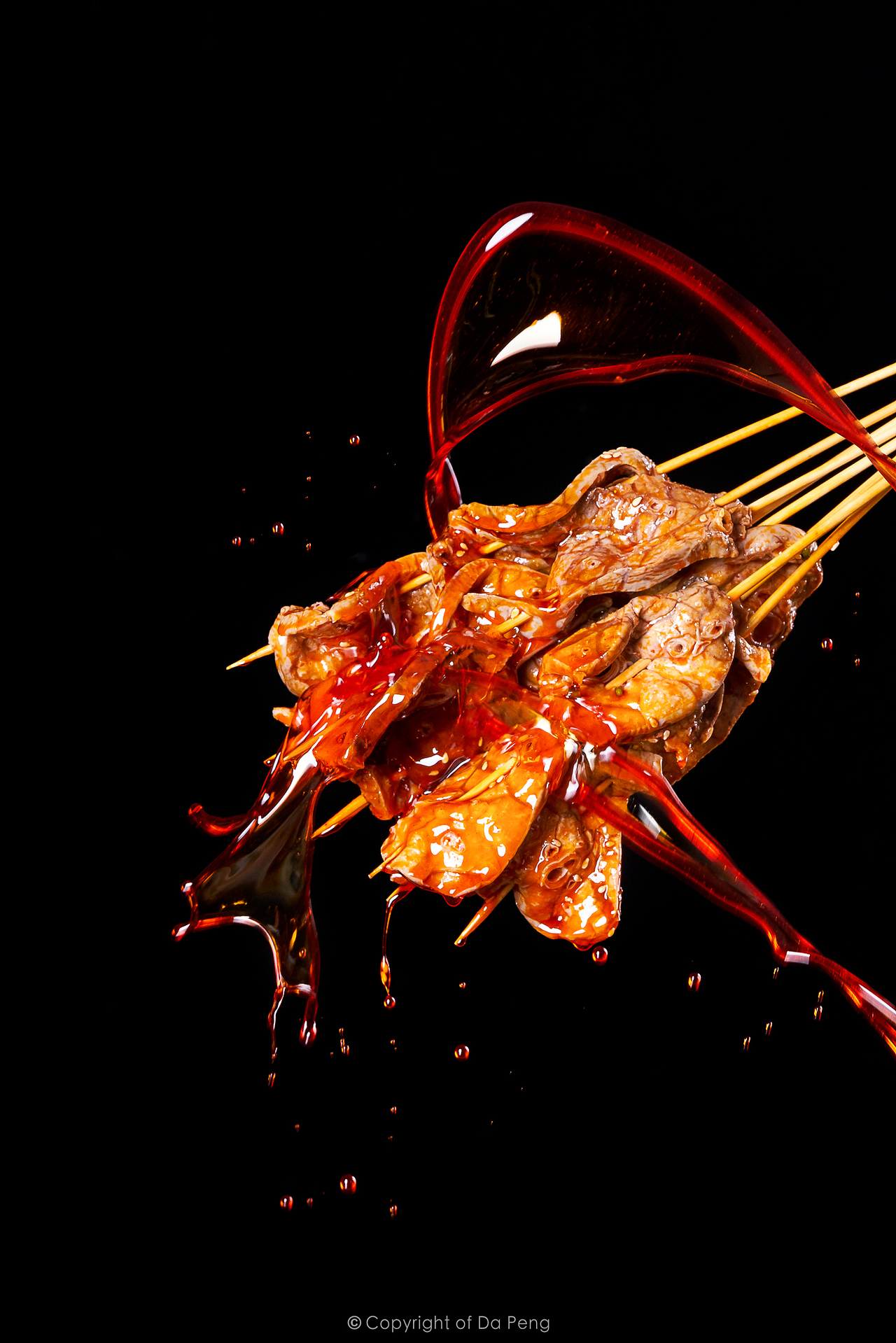 「 串上串下 」冷锅串串拍摄