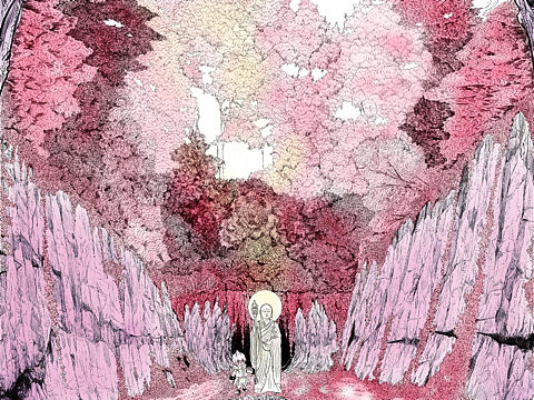 地藏菩萨系列四张
