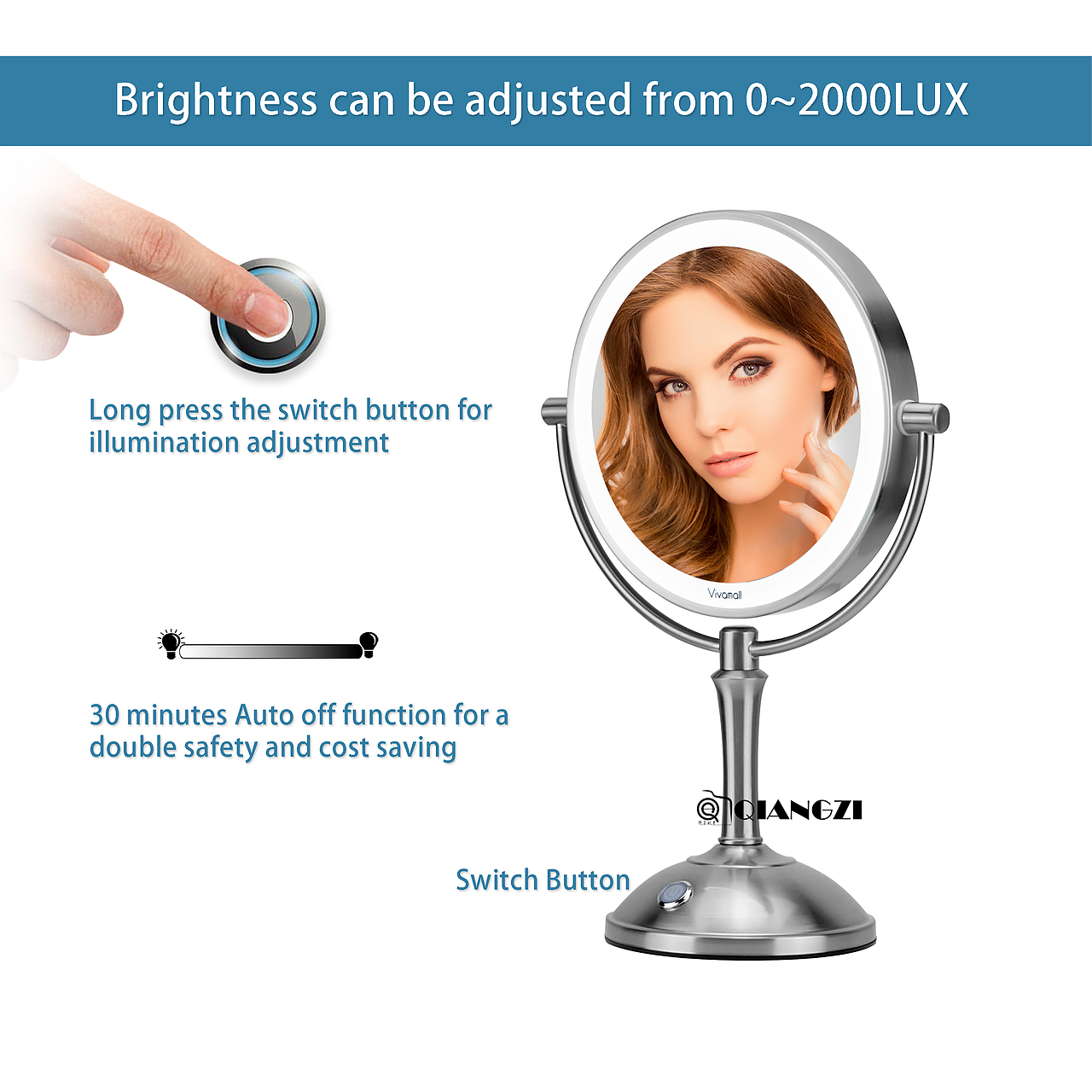 深圳圈点摄影培训《化妆镜》亚马逊产品视频全套案例（图ZMjcwMzg1NTA4） - 产品摄影 - 站酷设计师圈点摄影强子视界原创素材 - 站酷ZCOOL