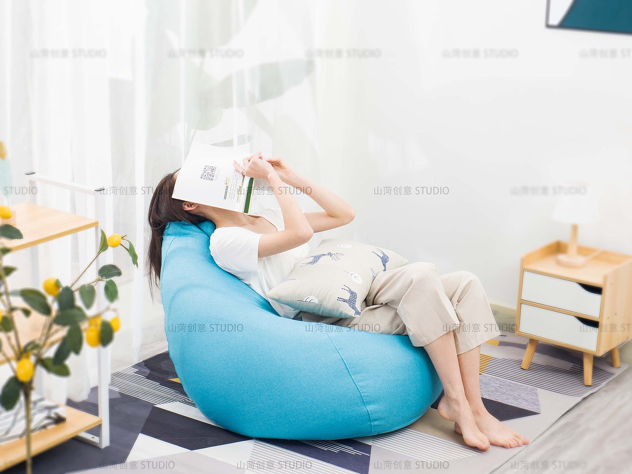 懒人沙发/豆袋沙发/创意视频拍摄（图ZMjA2NDk5NjYw） - 产品摄影 - 站酷设计师SHANHE创意原创素材 - 站酷ZCOOL