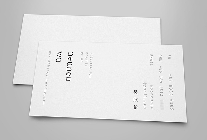 Name card design / Self promotion 名片设计（图ZMjg4MDUwMzI=） - 品牌 - 站酷设计师neuneuneu原创素材 - 站酷ZCOOL