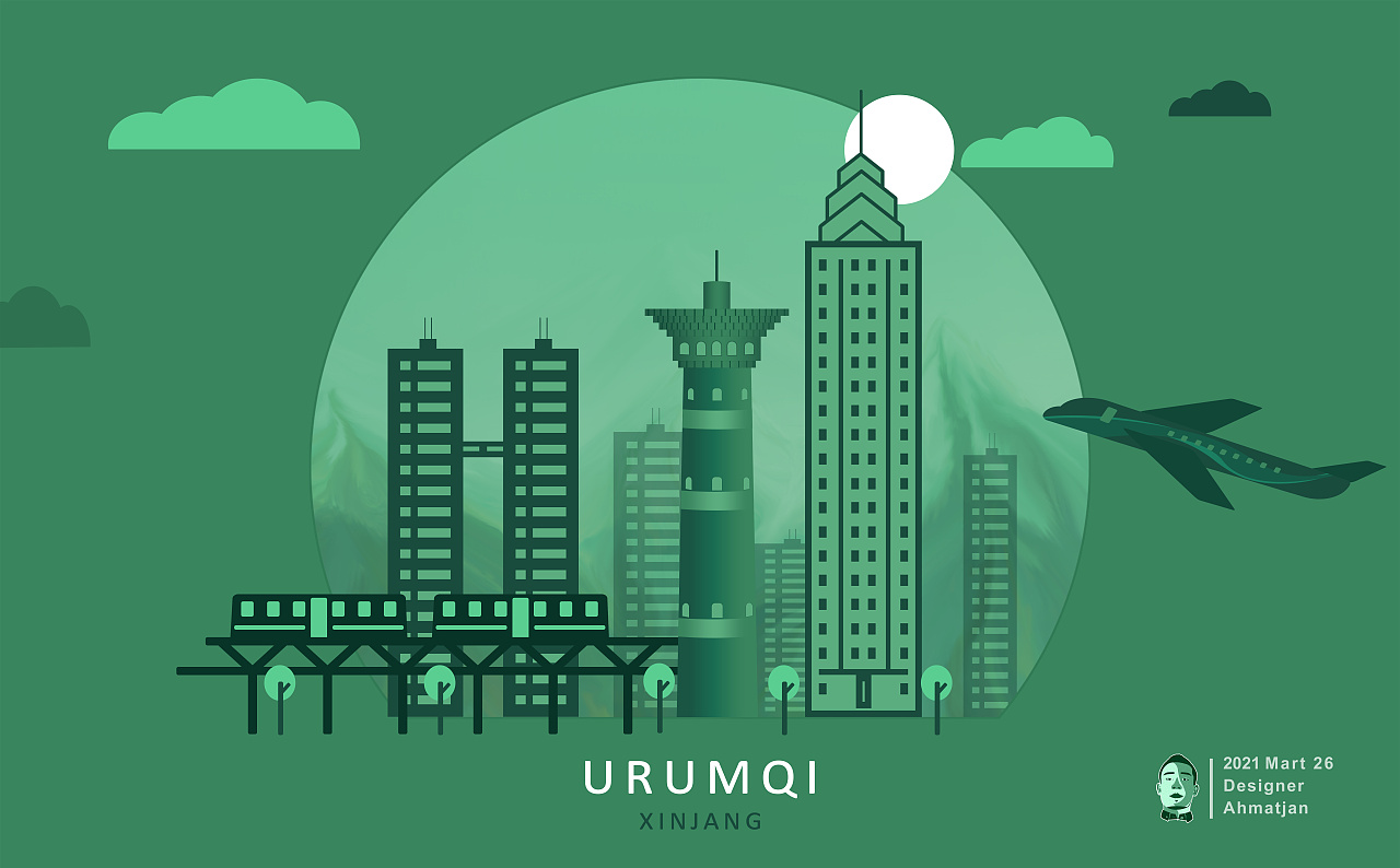 乌鲁木齐|平面设计师ahmatjan92811130