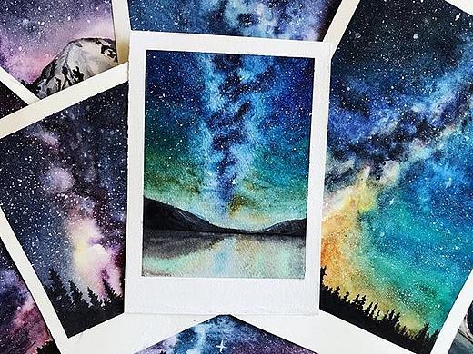 【推荐画室】◆北京成人画室◆梵高之路画室◆水彩星空