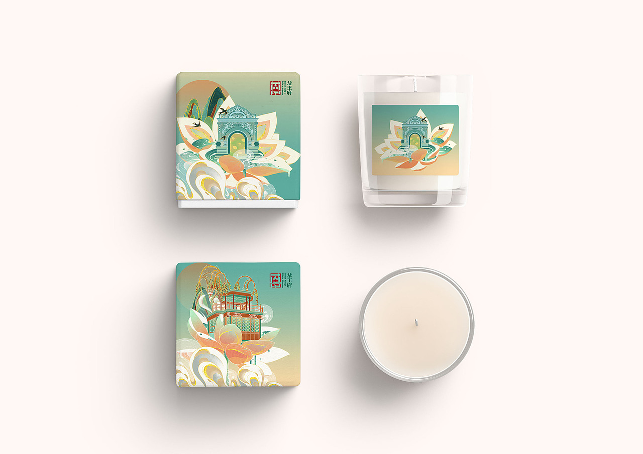 《王府故事》文化和旅游部恭王府插画文创产品（图ZMjczMTk1NTQw） - 商业插画 - 站酷设计师派大珊paipai原创素材 - 站酷ZCOOL